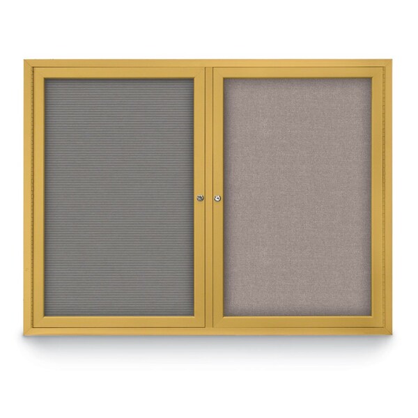 Corkboard, Burgundy/Satin, 72" X 36"